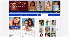 Desktop Screenshot of fantasybrides.com
